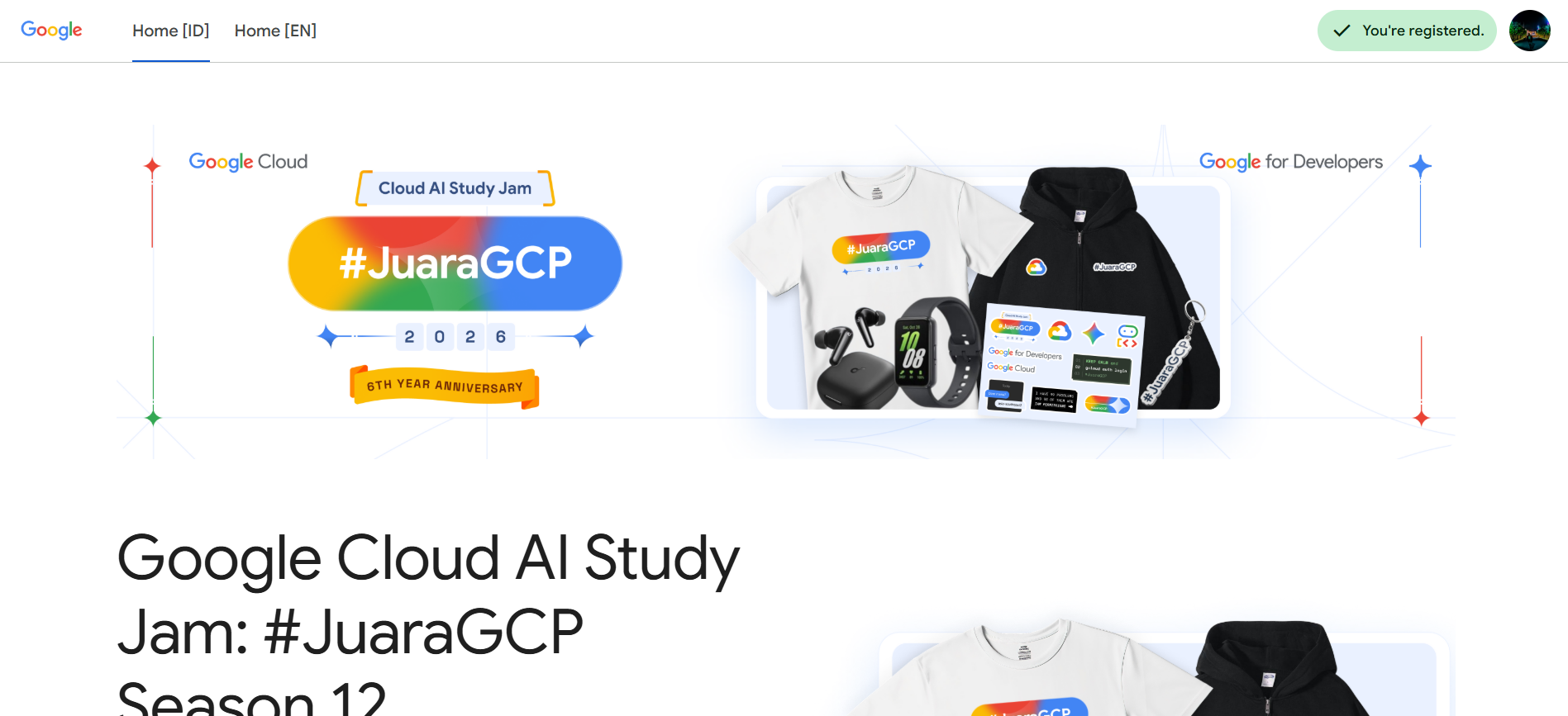 #JuaraGCP